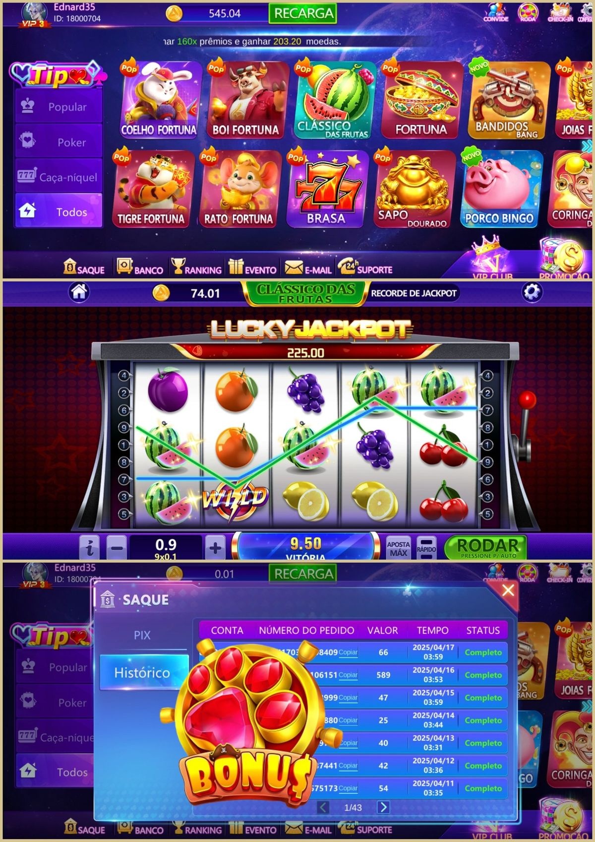 1xBitCasino game
